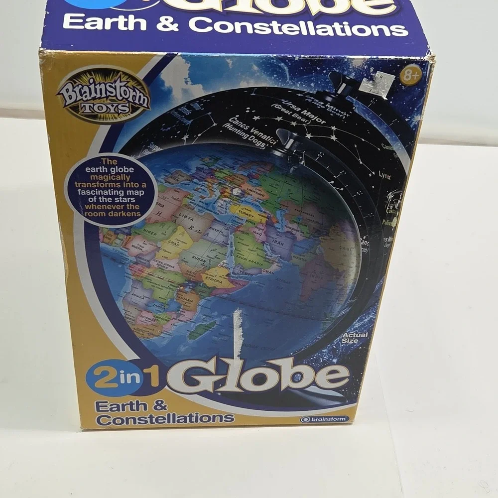 2-in-1 Earth and Constellation Globe‎ Brainstorm Toys Educational Light Up